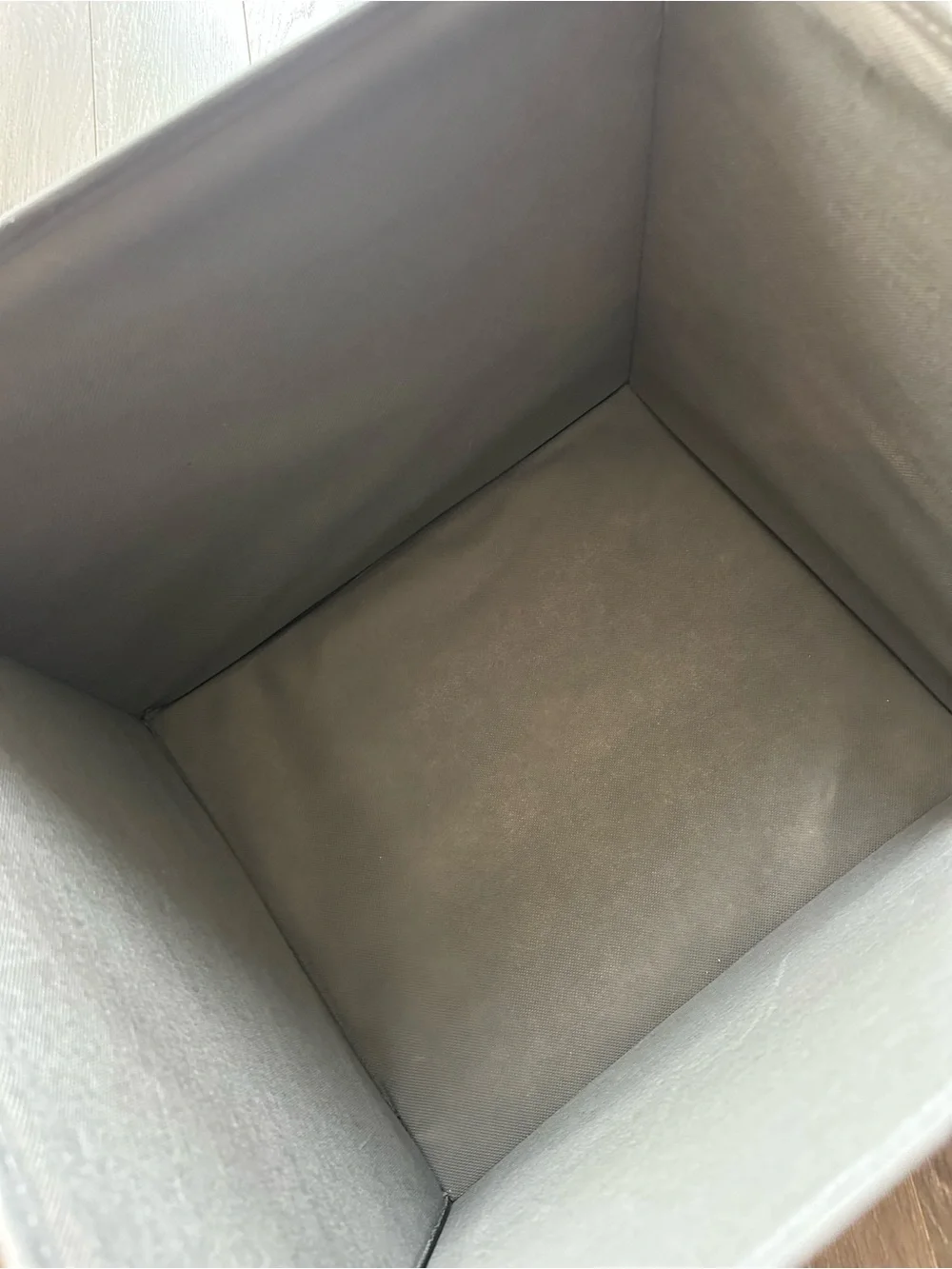 IKEA DRONA Boxes Set of 2 Gray Storage Cubes fits IKEA Kallax